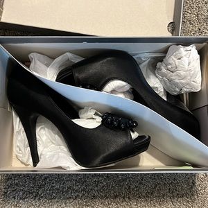 Women’s black pump heels